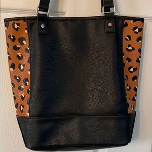Thirty One Leopard tote